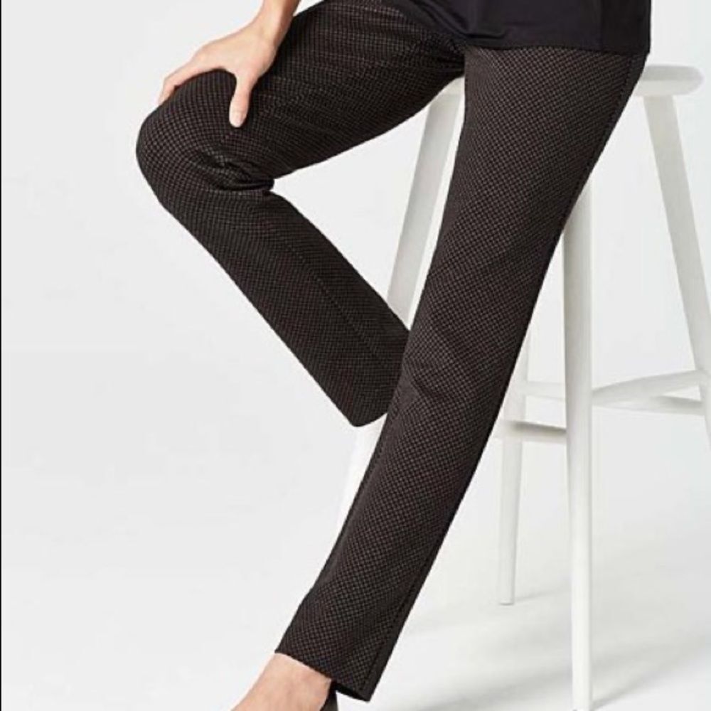 J jill ponte slim leg pants diamond knit